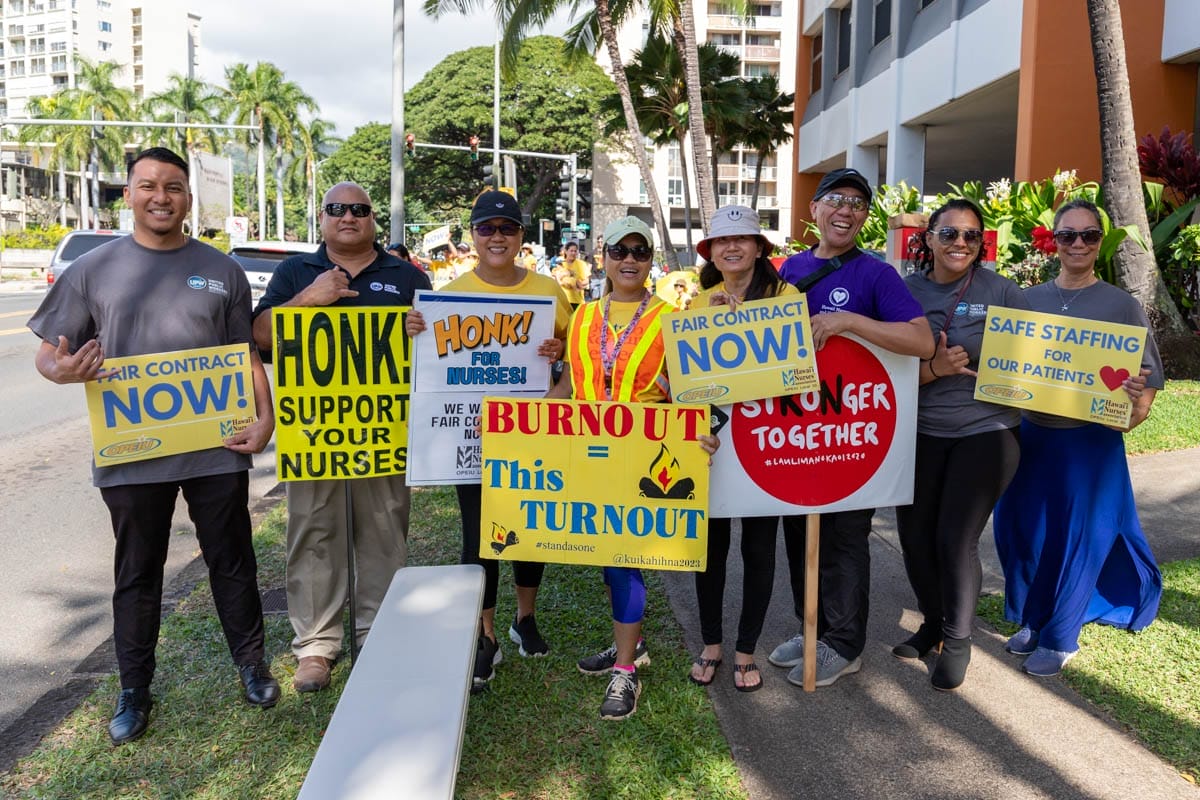 United Public Workers Supports Hawaii Nurses Association OPEIU Local 50 ...